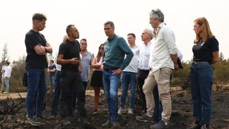 El Gobierno declarará zona catastrófica las áreas afectadas por los incendios
