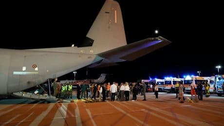 An Italian funeral for a Palestinian woman evacuated from Gaza becomes a call to 'make noise'