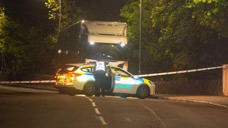 Police seal off railway station and nearby street after incident