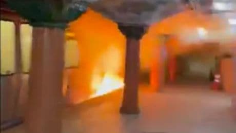 PATH train fire LIVE: Passengers flee as Jersey City train bursts into flames