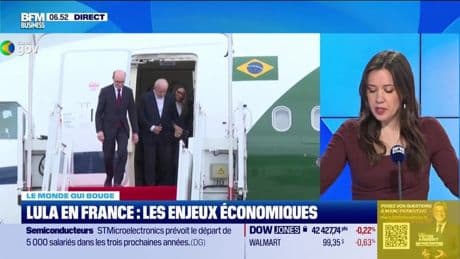 Caroline Loyer : Lula en France, les enjeux économiques - 05/06