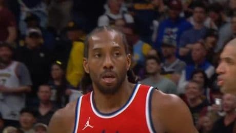 Clippers yıldızı Kawhi Leonard, Nuggets serisine denge getirdi!