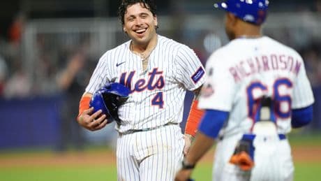 Francisco Alvarez full of optimism before putting thumb to test in hope of Mets return