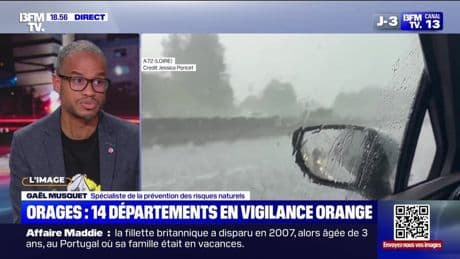 Orages : 14 départements en vigilance orange - 03/06