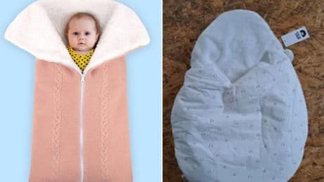 Baby sleeping bags found for sale on Amazon and eBay pose a ‘suffocation risk’