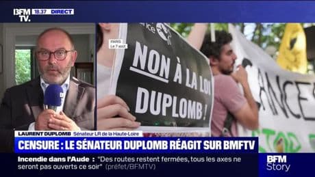 Story 2 : Censure, le sénateur Duplomb réagit sur BFMTV - 08/08