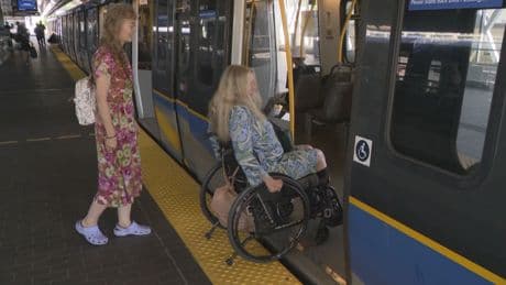 Mind the gap: Wheelchair passengers question accessibility of new Mark V SkyTrains