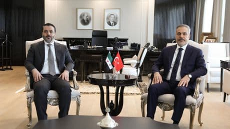 Hakan Fidan ve Şeybani Ankara'da görüştü