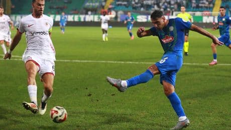 Çaykur Rizespor uzatmalarda kazandı