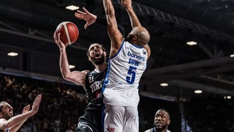 Bologna-Brescia 90-87: super Shengelia con 29 punti sospinge la Virtus in gara 1 di finale