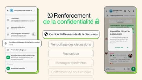 Whatsapp lance une nouvelle fonction pour rendre les messages encore plus privés