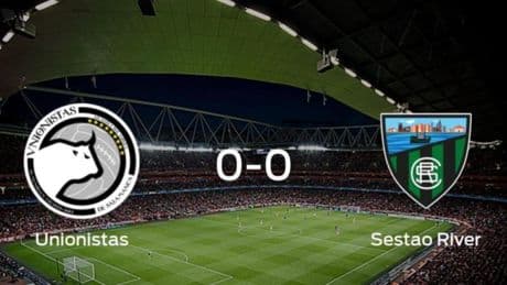 El Unionistas y el Sestao River no encuentran el gol y se reparten los puntos (0-0)