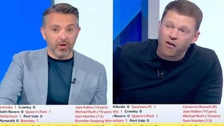 'The vidiprinter might still be on holiday!': Sky apologise for THREE blunders in one Soccer Saturday game during rusty start to new season