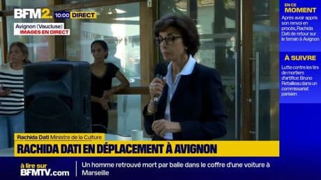 Couvre-feu: la ministre de la Culture Rachida Dati évoque le risque de "mesures vaines"