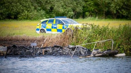 Boat 'explodes' on River Thames as baby among nine people rushed to hospital