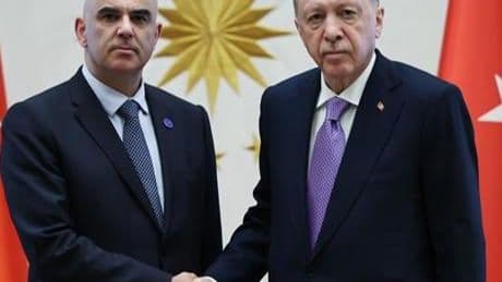 Cumhurbaşkanı Erdoğan, Avrupa Konseyi Genel Sekreteri Alain Berset'i kabul etti