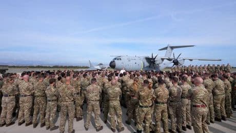 British military bases on 'highest level' red alert after Trump's suprise bombing of Iran
