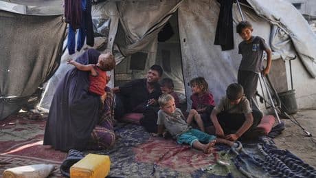 From dawn to dusk, a Gaza family focuses on one thing: finding food