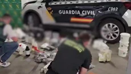 Detenido en Almería por montar una fábrica artesanal de explosivos en su garaje
