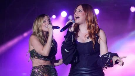 Edurne y Leire Martínez sorprenden cantando una canción que reaviva la polémica de 'La Oreja de Van Gogh'