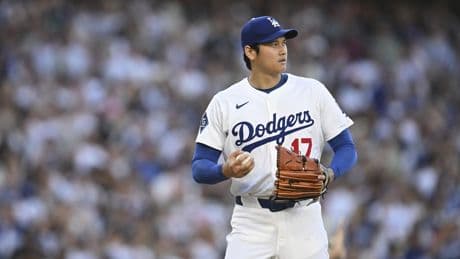 Ohtani to pitch for Dodgers against Nationals on Sunday