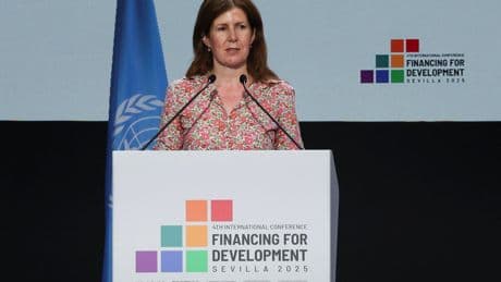 UK accused of hypocrisy at landmark UN foreign aid conference