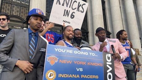 Jalen Brunson look-alike contest draws diehard Knicks fans to compete for Game 5 tickets – and Josh Hart helped pick winner