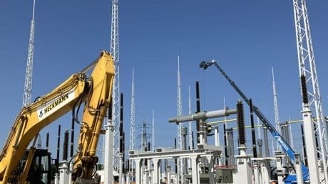 Besuch auf der Baustelle in Meerbusch: Lob für das Großprojekt Konverter