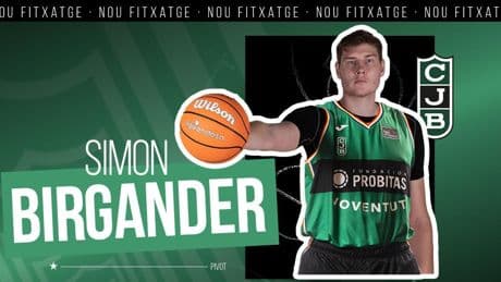 El Joventut anuncia el regreso de Simon Birgander