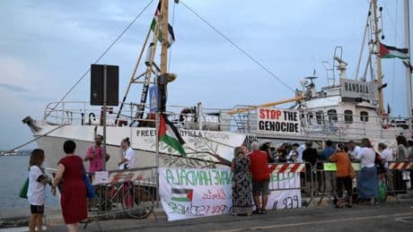 "Apporter de la solidarité": départ ce dimanche de l'Handala, un nouveau bateau chargé d'aide humanitaire pour Gaza