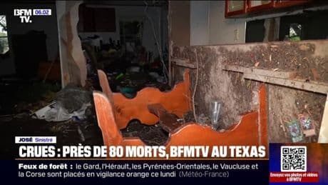 Inondations au Texas: un nouveau bilan fait état de près de 80 morts après les crues