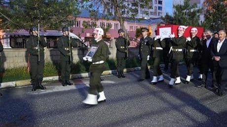 Şehit Piyade Uzman Çavuş Karadağ'ın naaşı Muş'a getirildi