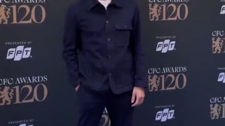 Chelsea star called out for ‘dressing like a janitor’ at glitzy awards bash as fans joke ‘club don’t pay him enough’