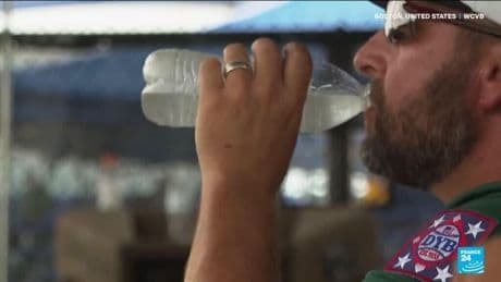Heatwave blankets US East Coast