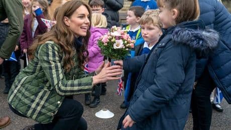 Kate Middleton's surprise omission when cheeky child asks who she is on school visit