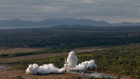 Australia’s first-ever rocket crashes after just 14 seconds of flight