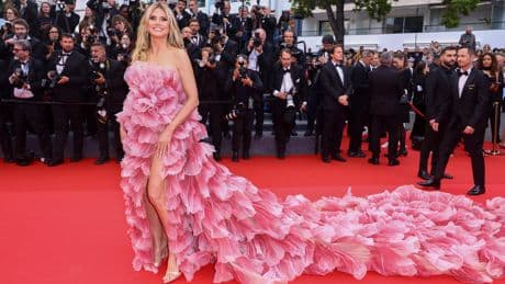 Heidi Klum n’a-t-elle rien compris au protocole vestimentaire du Festival de Cannes ?