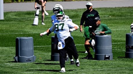 Jets’ Harrison Phillips knows exactly what’s at stake against Josh Allen