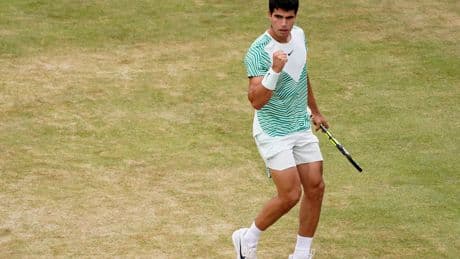 Carlos Alcaraz desembarca en la hierba de Queen's este sábado