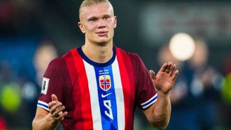 Erling Haaland speaks out on lip injury ahead of Man City vs Manchester United