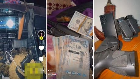 Asylum seeker shares videos of guns… then evades Home Office checks to enter UK