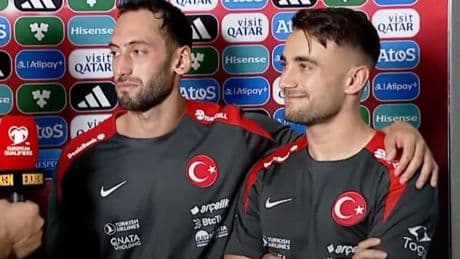 Hakan Çalhanoğlu'ndan 'kavga' iddialarına yanıt: 'Gözü morarmadı...'