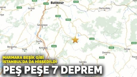 Balıkesir'de korkutan deprem | Son depremler