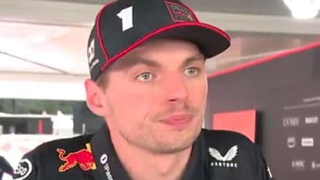 Max Verstappen gives feisty three-word response after controversial George Russell crash