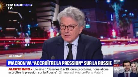 Macron va "accroître la pression" sur la Russie - 28/04