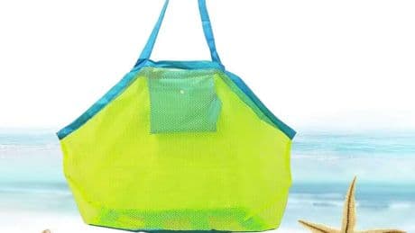 Bolsas de malla para la playa: Ligeras, resistentes y listas para la arena