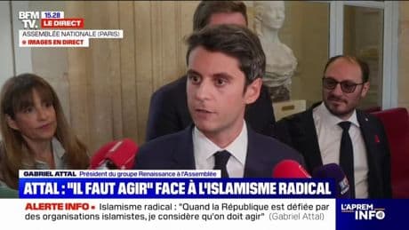 Interdire le voile aux moins de 15 ans: "J'ai l'impression de revivre les mêmes arguments qu'en 2004", Gabriel Attal répond à ses détracteurs