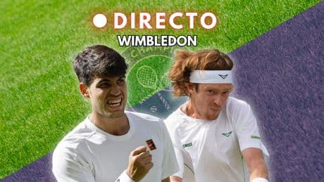 Carlos Alcaraz - Andrey Rublev de Wimbledon, en directo: última hora y resultado de los octavos de final