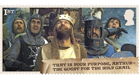 Monty-Python-Briefmarke: Britische Post hat Spaß mit Monty Python