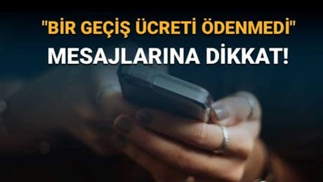 Sahte SMS ile HGS dolandırıcılığına dikkat: "Bir geçiş ücreti ödenmedi" mesajıyla kandırıyorlar